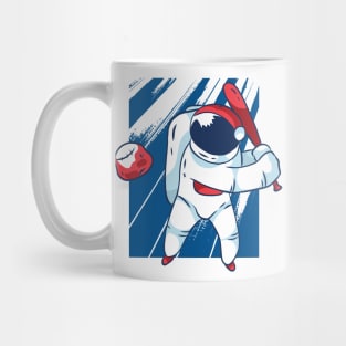 Baseball Astronaut Mug